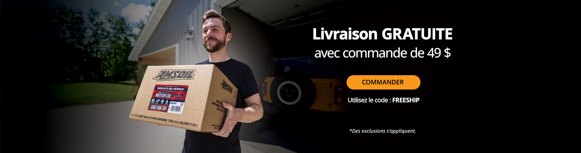 Livraison gratuite avec 49 $ de commande. Utilisez le code : FREESHIP. Commandez maintenant. *Des exclusions s'appliquent.