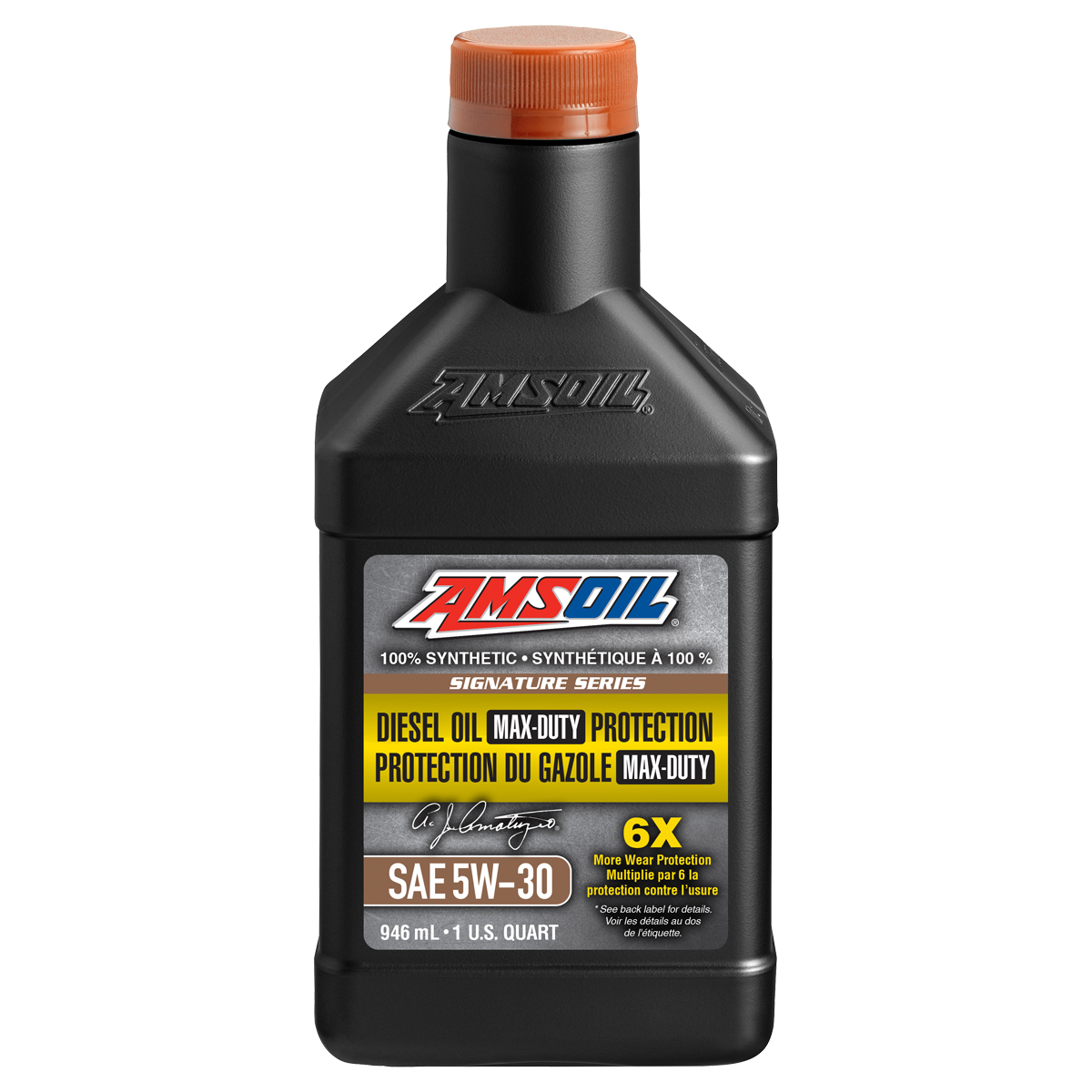 AMSOIL Signature Series 5W 30 100 Synthetic Max Duty Diesel Oil DHD amsoil-signature-series-5w-30-100-synthetic-max-duty-diesel-oil-dhd